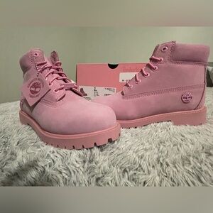 Timberland Premium 6in Waterproof Boot Light Pink Newbuck